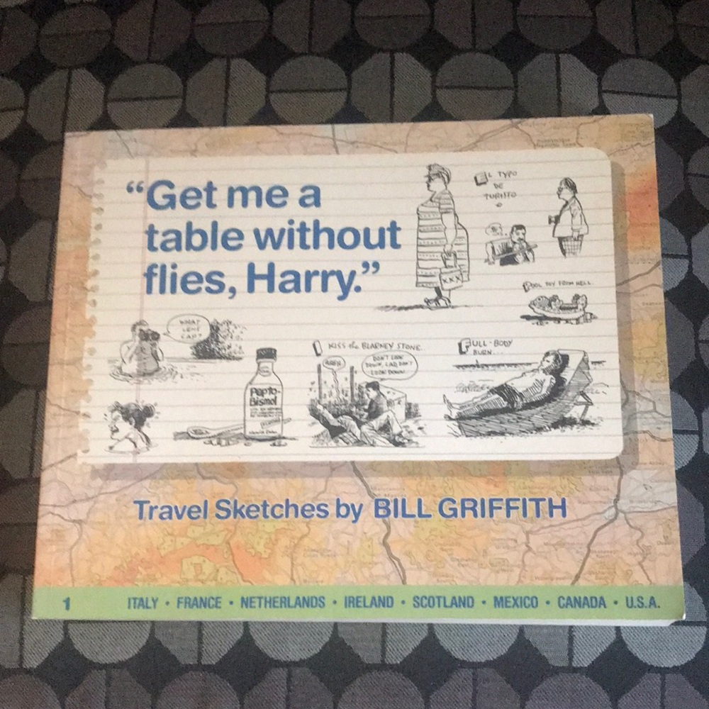 💝 $1 when Bundled 💝 "GET ME A TABLE WITHOUT FLIES, HARRY.” Bill Griffith